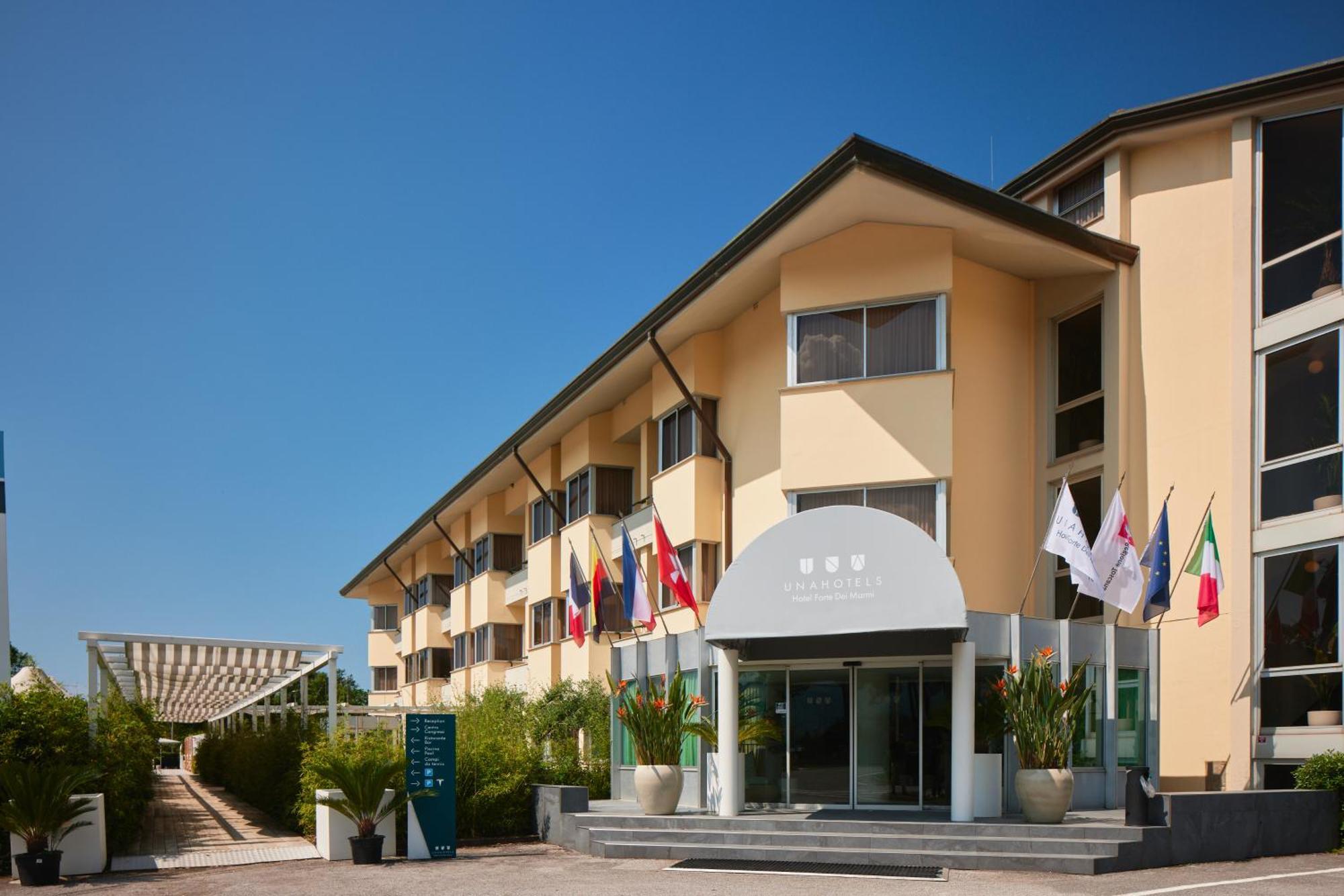 Una Hotels Forte Dei Marmi Bagian luar foto